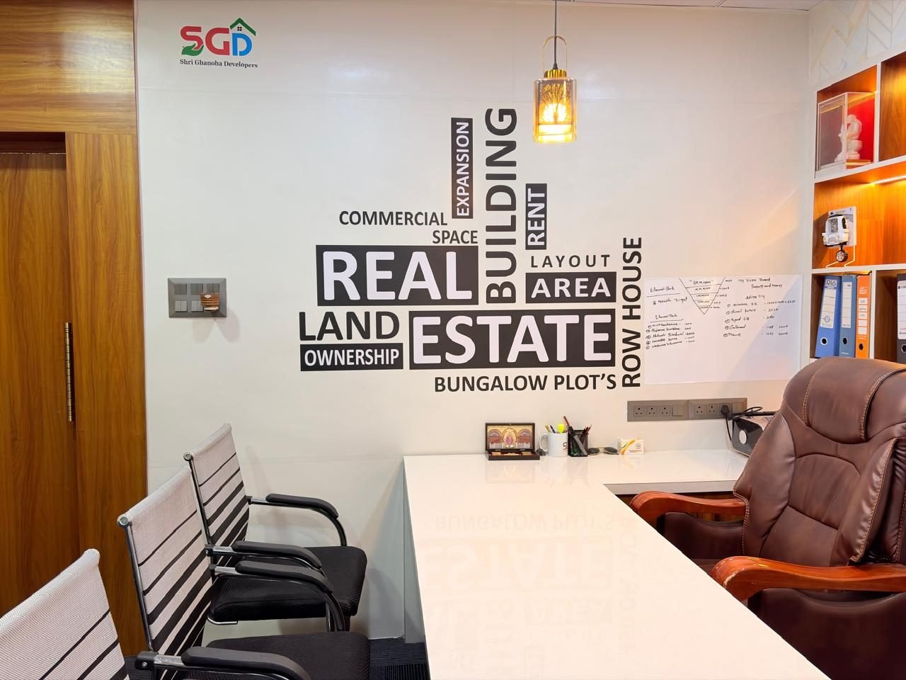 Shri Ghanoba Developers office desk