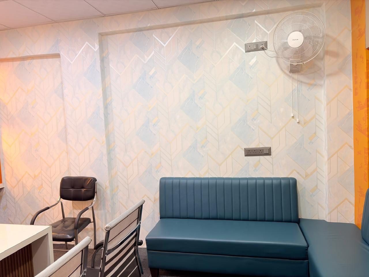Shri Ghanoba Developers office seating area