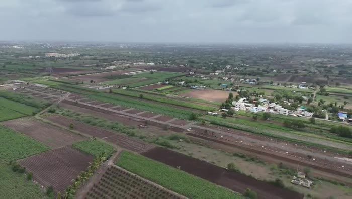 Aerial view of Ghanoba Developers site